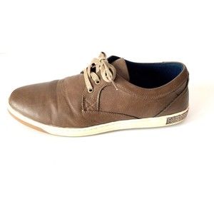 JOUSON MILAN - SZ 13 - Men's Business Casual Fashion Sneakers Brown Faux…